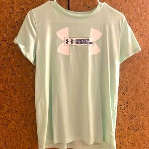 Under Armour, teal, medium